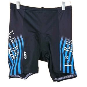 Louis Garneau Women’s XXL 28W Padded Liner Cycling Shorts Black 8” Inseam